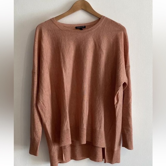 Eileen Fisher Wool Yak Crewneck Oversized Boxy Sweater XL - Picture 9 of 10